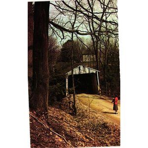 Windsor Mill Bridge Ashtabula County Ohio Phelps Creek Postcards Travel Souvenir